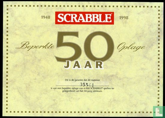 Scrabble 50 jaar Jubileum Editie - Afbeelding 3