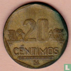 Peru 20 céntimos 2002 - Image 2