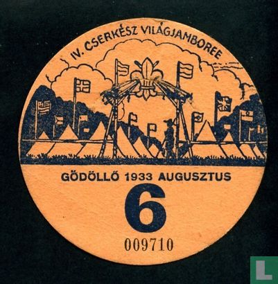 Visitor badge 1933 - 6