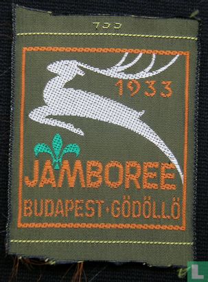 Participants badge 4th World Jamboree (fake)