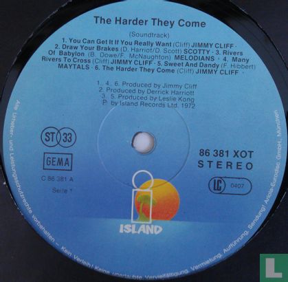 The harder they come  - Afbeelding 3