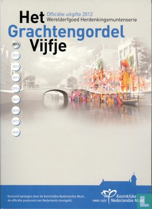Netherlands 5 euro 2012 (PROOF - folder) "The canals of Amsterdam" - Image 3