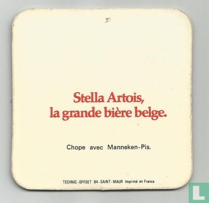 Chope avec Manneken-Pis / Stella Artois, la grande bière belge. - Image 2