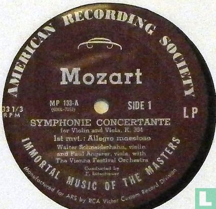 Symphonie Concertante for Violin and Viola K 364 - Afbeelding 3