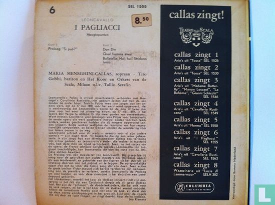 Callas zingt Arias uit I Pagliacci - Image 2