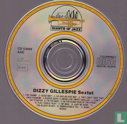 Immortal Concerts Dizzy Gillespie Sextet   - Bild 3