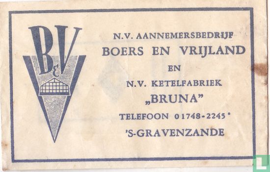 N.V. Aannemersbedrijf Boers en Vrijland - Afbeelding 1