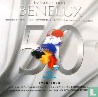 Benelux mint set 2008 "50 years of Economic Union" - Image 1