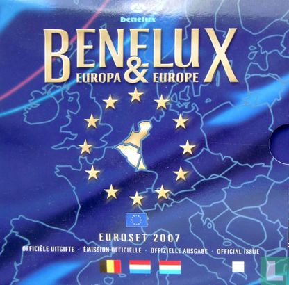 Benelux jaarset 2007 "European Institutions in the Benelux" - Afbeelding 1
