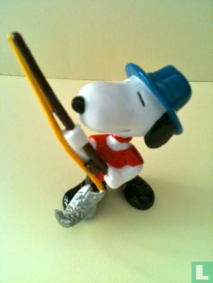 Snoopy als visser