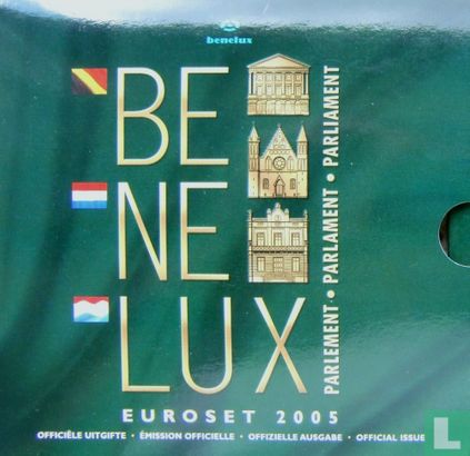 Benelux jaarset 2005 "50 years Benelux Parliament" - Afbeelding 1