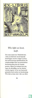 Ex-libris Bert van Selm - Afbeelding 1