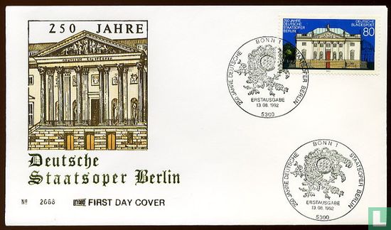 Staatopera Berlijn 1742-1992