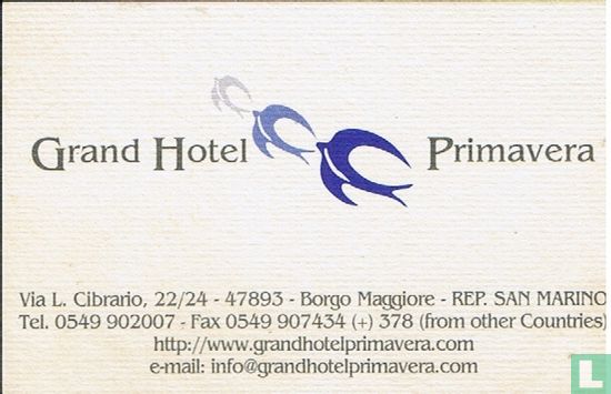 Grand Hotel Primavera