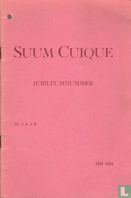 Suum Cuique jubileumnummer - Bild 1