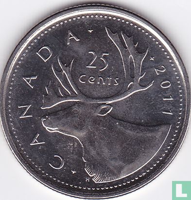 Canada 25 cents 2011 - Afbeelding 1