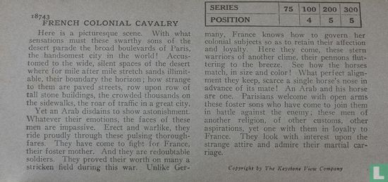 French Colonial (Morocco) Cavalry in Paris. - Bild 3