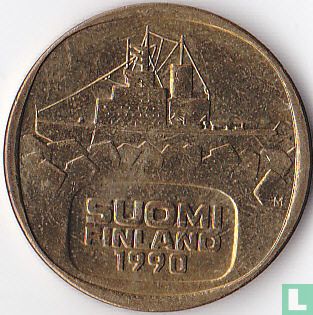 Finland 5 markkaa 1990 - Image 1