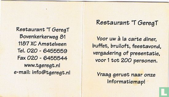 Restaurant 'tGeregt - Image 2