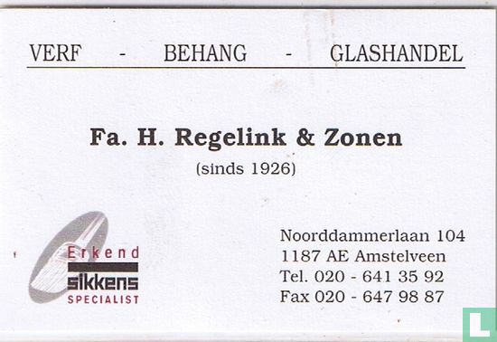 Fa. H. Regelink & Zonen