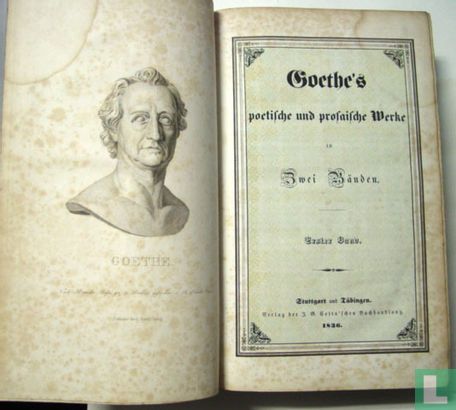 Goethe's poetische und prozaische Werke I - Image 2