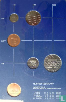 Netherlands mint set 1984 - Image 1