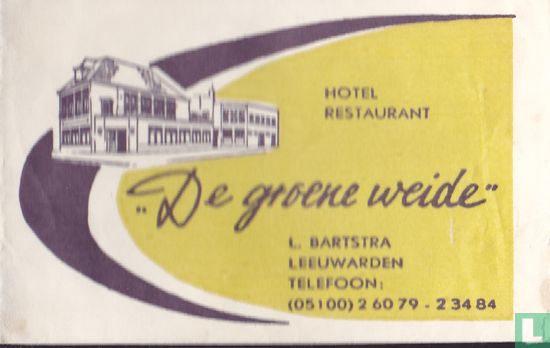 Hotel Restaurant "De Groene Weide"  - Afbeelding 1