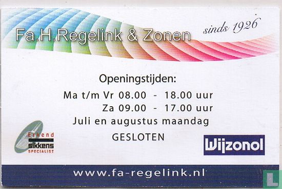 Fa. Regelink & Zonen - Afbeelding 2