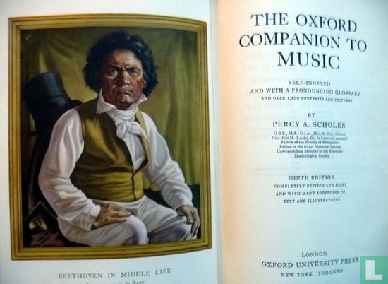 The Oxford companion to music - Image 3