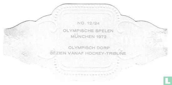 Olympisch dorp gezien vanaf hockey-tribune - Image 2