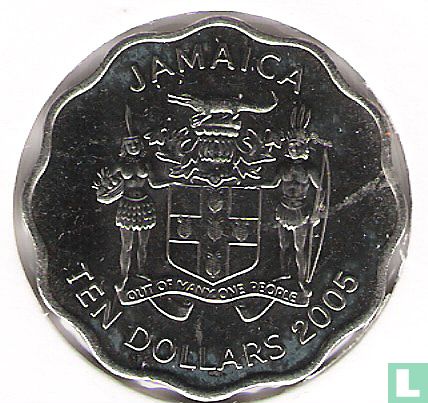 Jamaika 10 Dollar 2005 - Bild 1