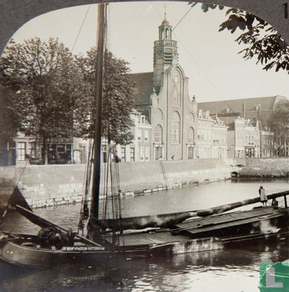 Church where Pilgrim Fathers prayed before embarking for America, Delfthaven, Netherlands - Bild 2