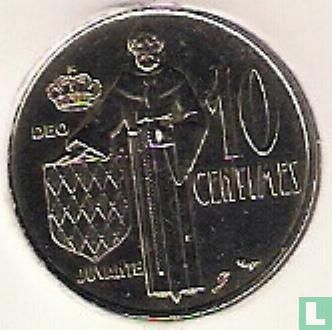 Monaco 10 centimes 1974 - Afbeelding 2