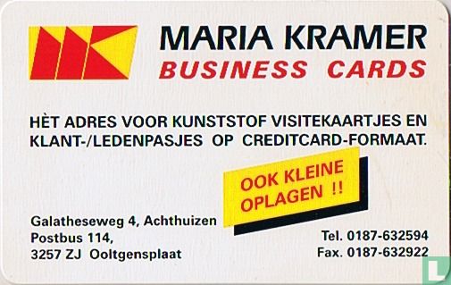 Maria Kramer business cards
