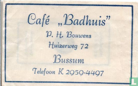 Café "Badhuis" - Image 1