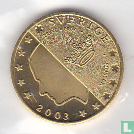 Zweden 10 eurocent 2003 - Image 1