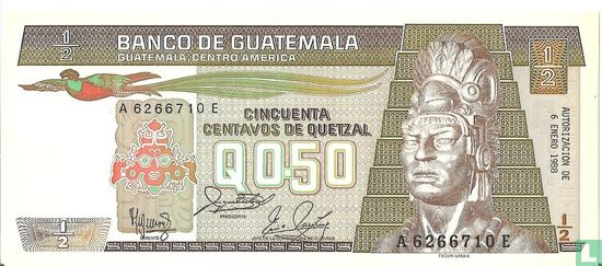 Guatemala 0.50 Centavos - Afbeelding 1