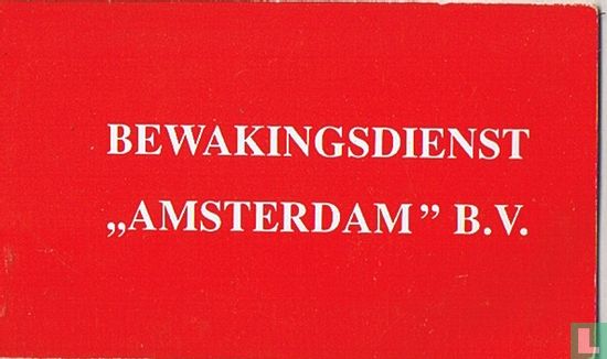 Bewakingsdienst "Amsterdam" B.V. - Afbeelding 1