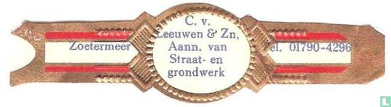 C. v. Leeuwen & Zn, Aann. van Straat- en grondwerk - Zoetermeer - Tel. 01790-4296 - Image 1