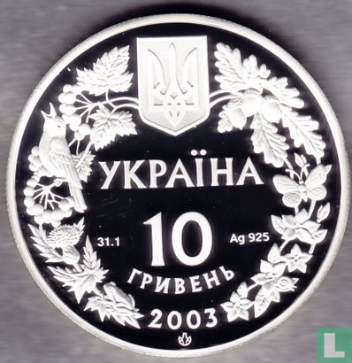 Ukraine 10 hryven 2003 (BE) "Long-snouted seahorse" - Image 1