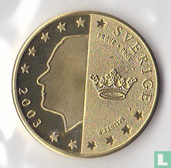 Zweden 50 eurocent 2003 - Image 1