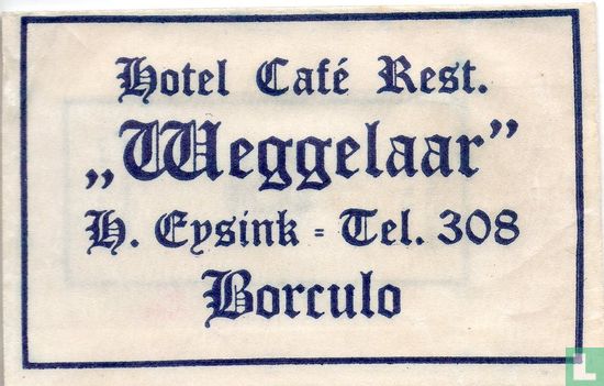 Hotel Café Rest. "Weggelaar" - Afbeelding 1
