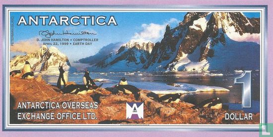 Antarctica 1 Dollar 1999 - Afbeelding 1