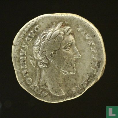Silber Denar des Antoninus Pius - Bild 1