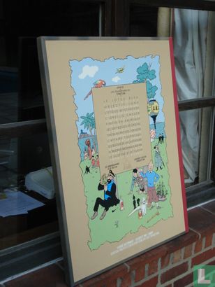 Galerie Escale Coffret des sérigraphies des couvertures Tintin  - Bild 1