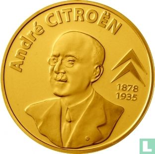 France 10 euro 2008 (PROOF) "130th anniversary of the birth of André Citroën" - Image 2