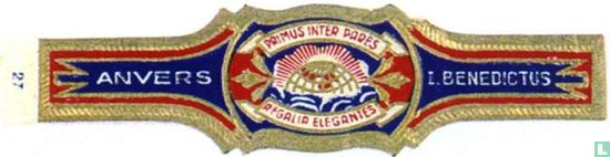 Primus inter Pares Regalia Elegantes - Anvers - I.Benedictus 