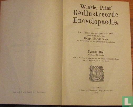 Winkler Prins' Geïllustreerde Encyclopaedie 2 - Bild 3