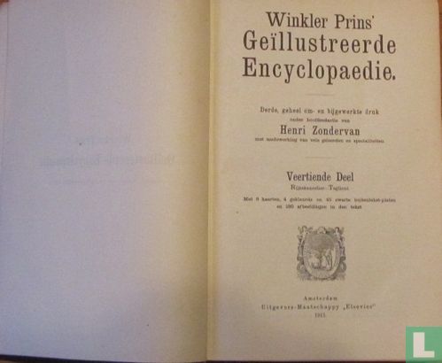 Winkler Prins' Geïllustreerde Encyclopaedie 14 - Afbeelding 3