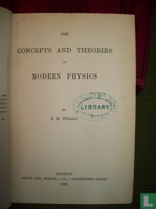 Concepts and theories of modern physics - Bild 3